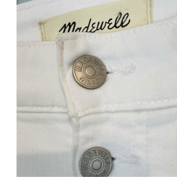 Madewell curvy high-rise skinny crop jeans Button front edition Sz 25 NWT - Picture 7 of 16